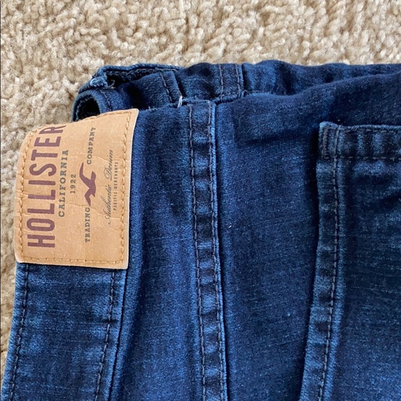 Hollister Skinny Navy Blue Jeans - Picture 4 of 4